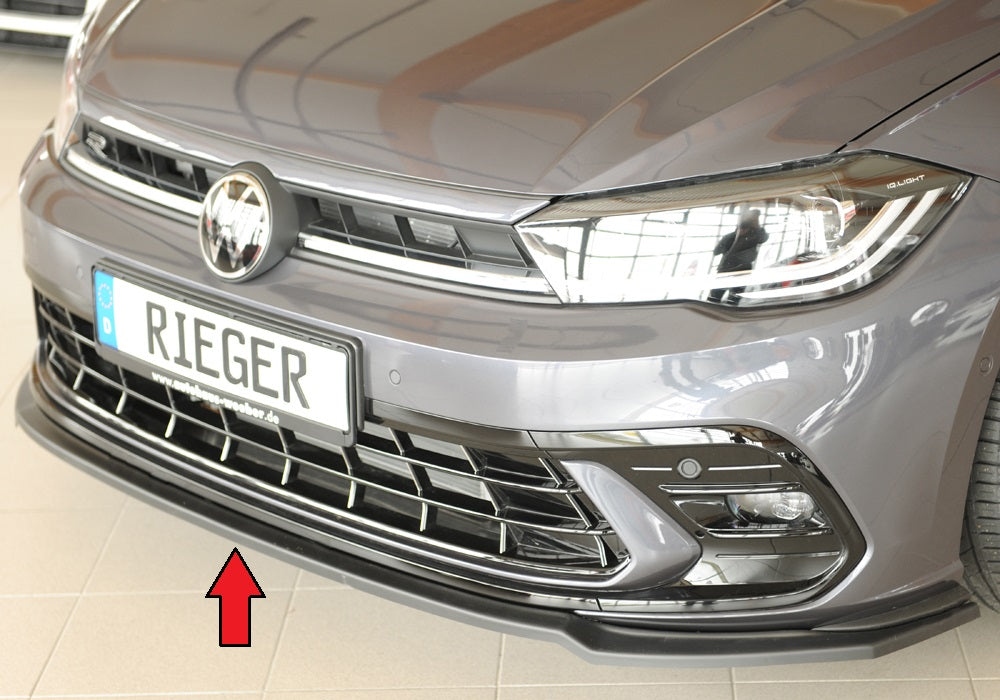 Rieger Spoilerschwert für VW Polo (AW) GTI 5-tür.