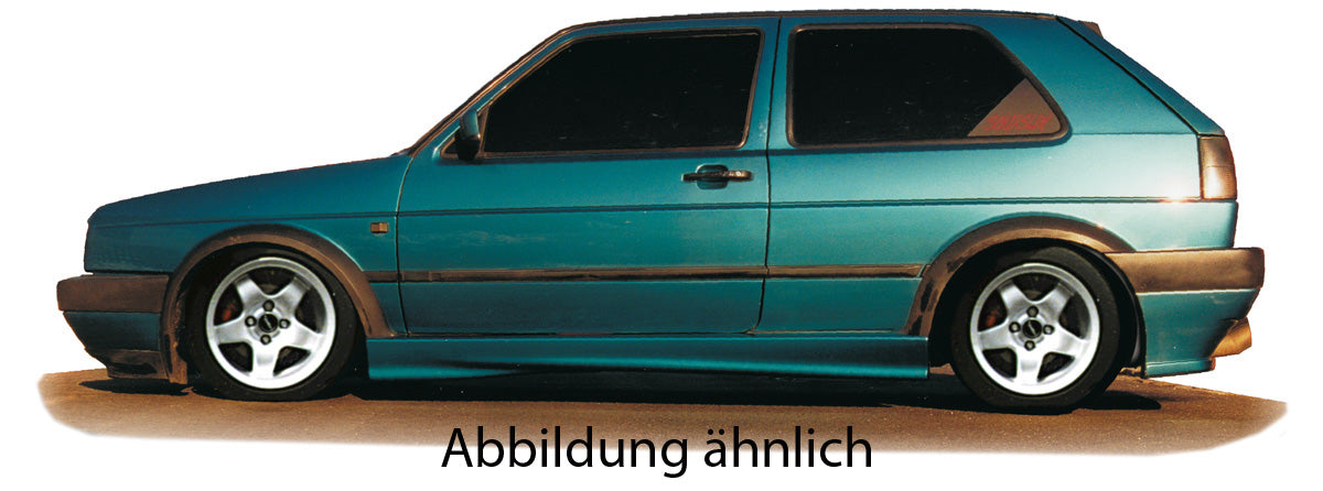 Rieger Seitenschweller für VW Golf 2 5-tür.
