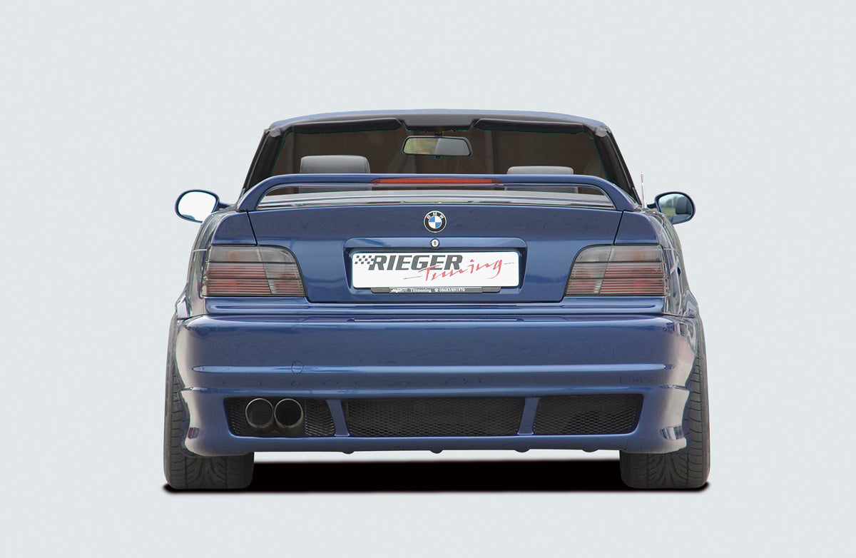 Rieger Heckschürze (V2) für BMW 3er E36 Cabrio