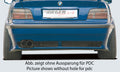 Rieger Heckschürze   RT 04 (V1) für BMW 3er E36 Cabrio