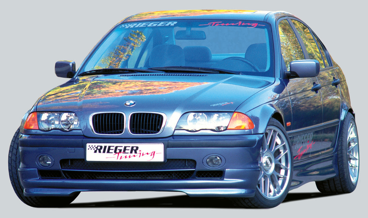 Rieger Spoilerlippe für BMW 3er E46 Lim.