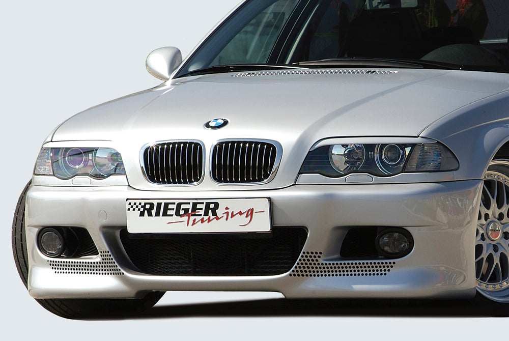 Rieger Spoilerstoßstange für BMW 3er E46 Lim.