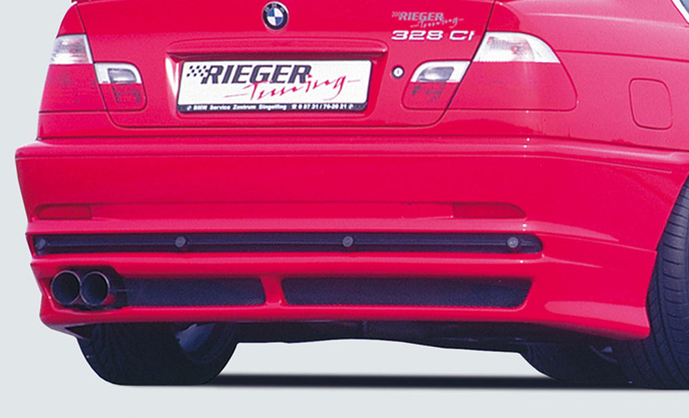 Rieger Heckansatz für BMW 3er E46 Coupé