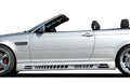 Rieger Seitenschweller (185mm) für BMW 3er E46 Cabrio