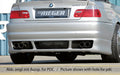 Rieger Heckschürze für BMW 3er E46 Cabrio