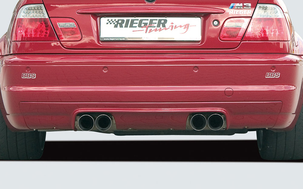 Rieger Heckeinsatz CS-Look für BMW 3er E46 M3 Cabrio