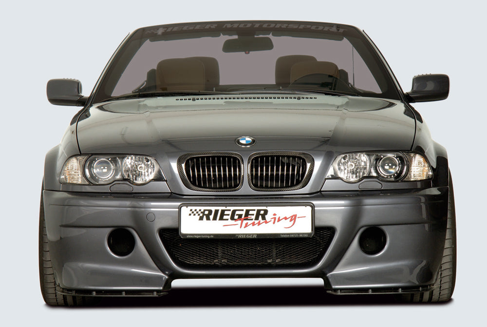 Rieger Spoilerstoßstange CS-Look für BMW 3er E46 Cabrio