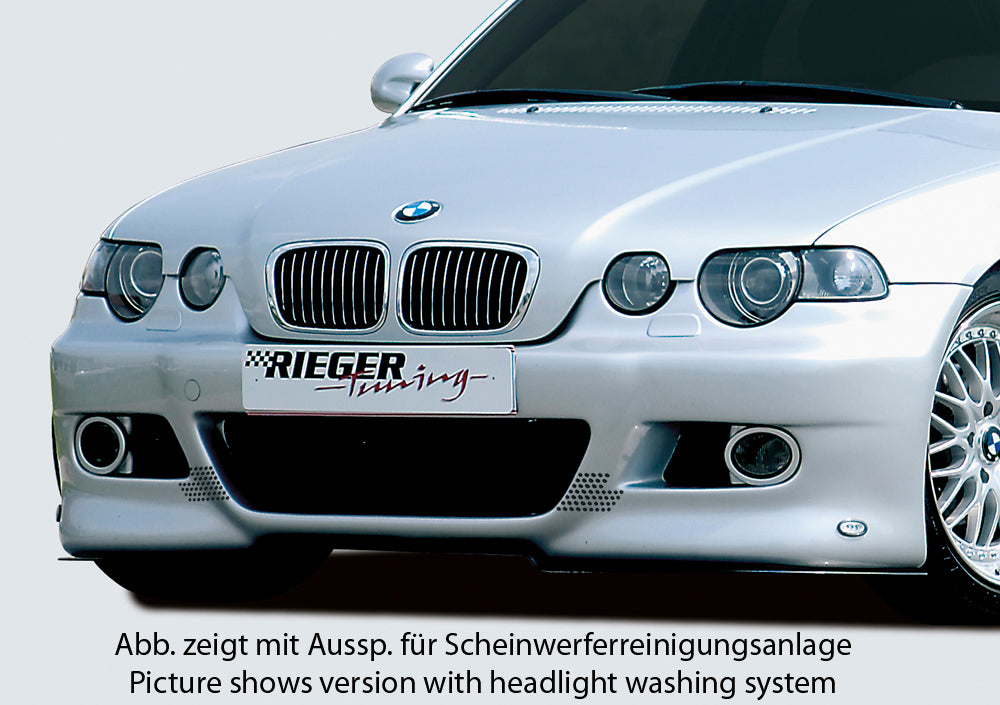 Rieger Spoilerstoßstange für BMW 3er E46 Compact