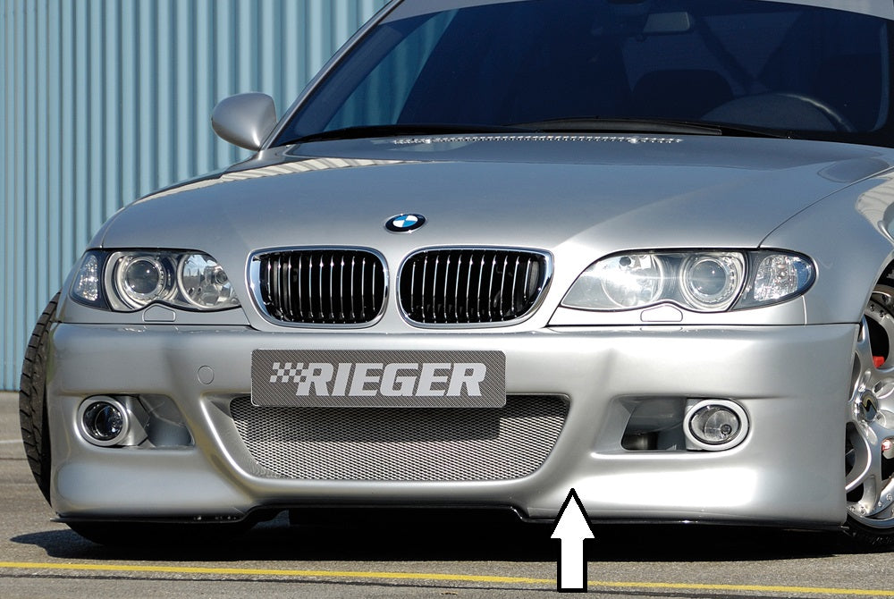 Rieger Spoilerstoßstange für BMW 3er E46 Lim.