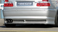 Rieger Heckansatz für BMW 3er E46 Lim.