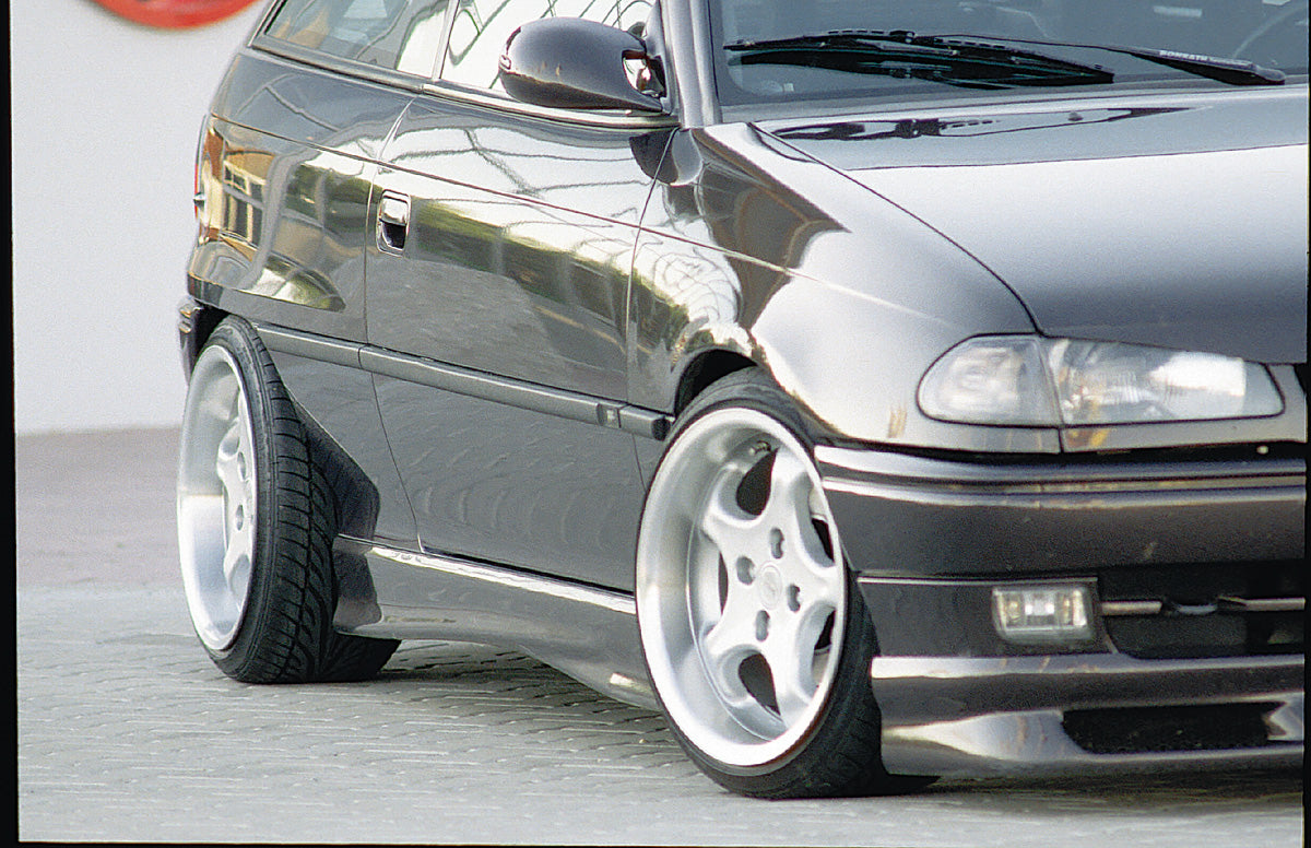 Rieger Seitenschweller für Opel Astra F 3-tür.