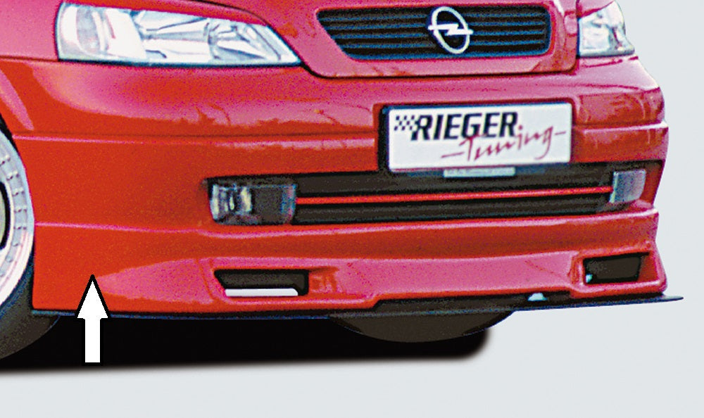 Rieger Spoilerlippe für Opel Astra G 3-tür.