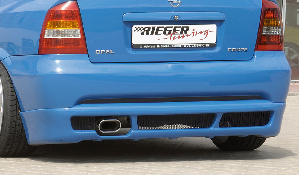 Rieger Heckansatz für Opel Astra G 3-tür.