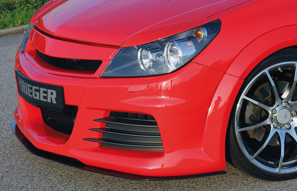 Rieger Spoilerstoßstange für Opel Astra H 3-tür.