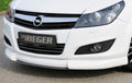 Rieger Spoilerlippe für Opel Astra H 5-tür.