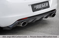 Rieger Heckeinsatz für Opel Astra J 5-tür.