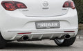 Rieger Heckeinsatz für Opel Astra J 5-tür.