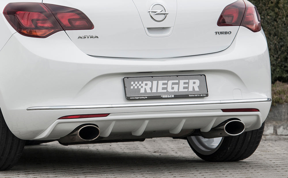 Rieger Heckeinsatz für Opel Astra J 5-tür.