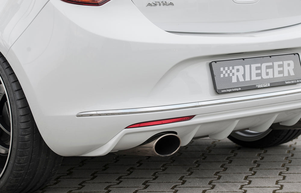 Rieger Heckeinsatz für Opel Astra J 5-tür.