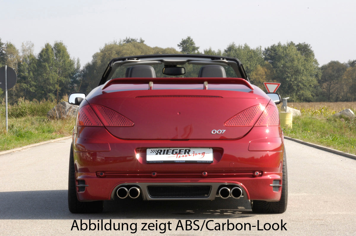 Rieger Heckansatz für Peugeot 307 Cabrio CC