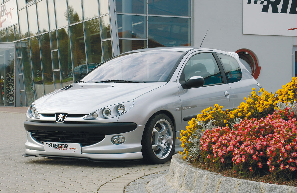 Rieger Spoilerlippe für Peugeot 206 Cabrio CC