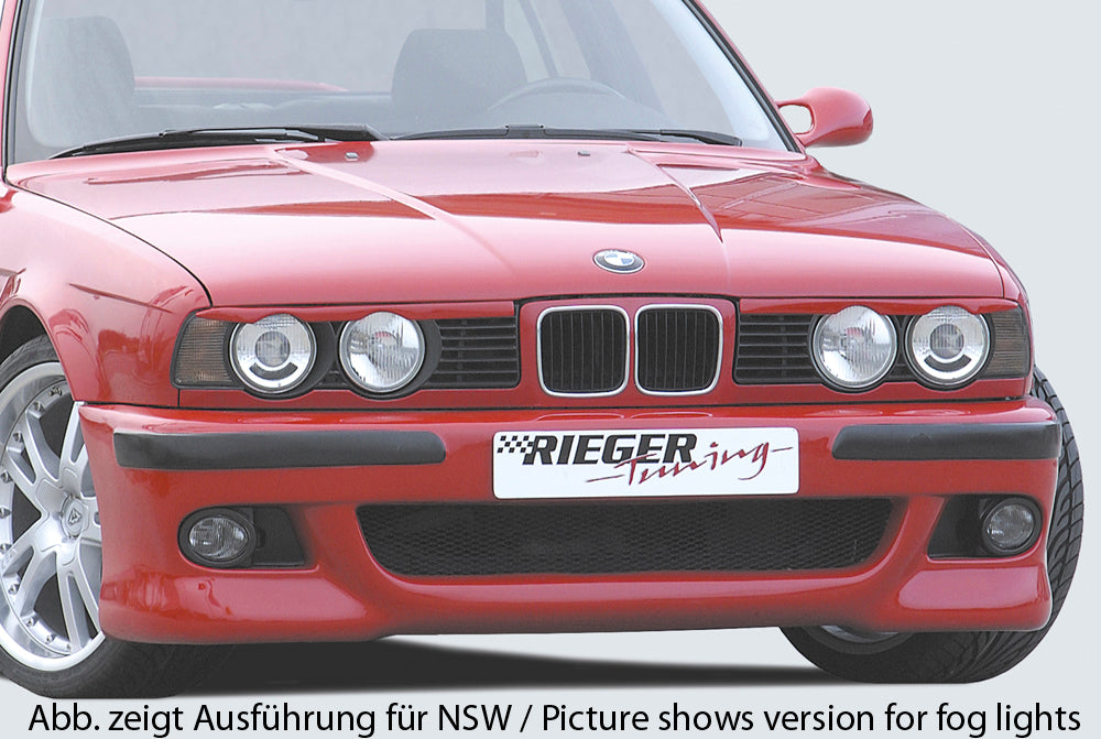 Rieger Spoilerstoßstange für BMW 5er E34 Lim.
