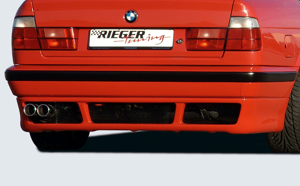 Rieger Heckansatz für BMW 5er E34 Lim.