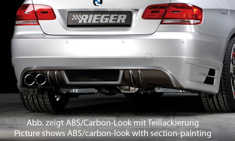 Rieger Heckansatz für BMW 3er E92 Coupé