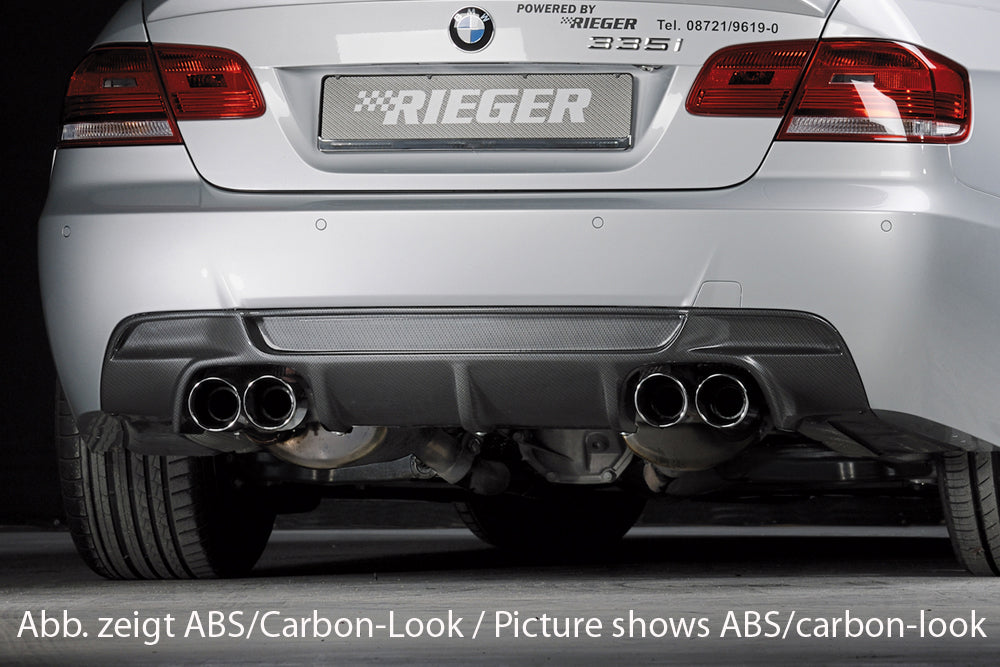 Rieger Heckeinsatz für BMW 3er E92 Coupé