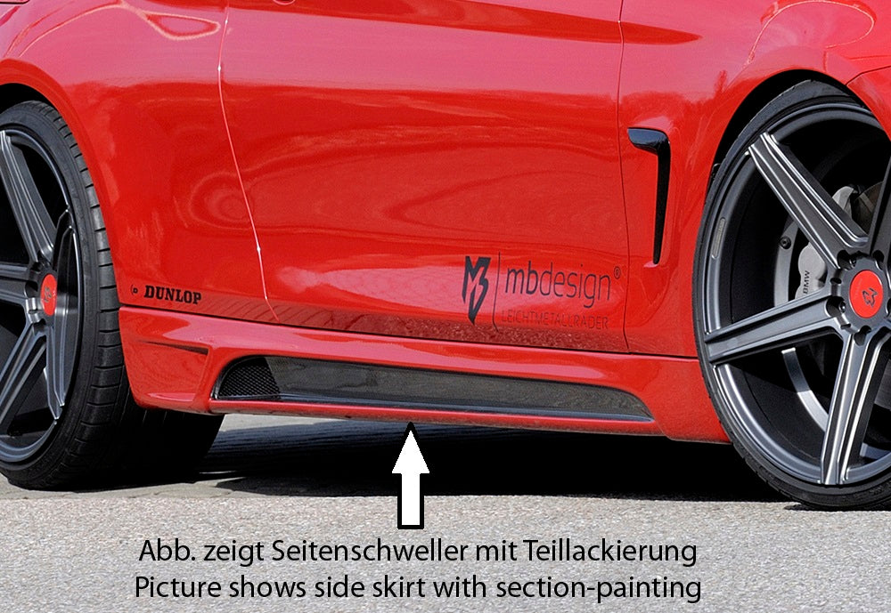 Rieger Seitenschweller für BMW 4er F32  (3C) Coupé (3-tür.)