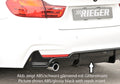 Rieger Heckeinsatz für BMW 4er F32  (3C) Coupé (3-tür.)