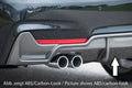 Rieger Heckeinsatz für BMW 4er F32  (3C) Coupé (3-tür.)