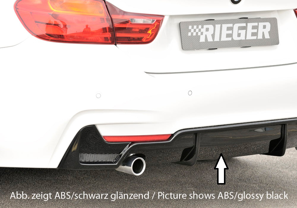 Rieger Heckeinsatz für BMW 4er F32  (3C) Coupé (3-tür.)