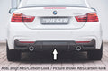 Rieger Heckeinsatz (nur 435i / 440i) für BMW 4er F32  (3C) Coupé (3-tür.)
