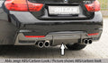 Rieger Heckeinsatz für BMW 4er F32  (3C) Coupé (3-tür.)