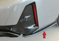 Rieger Heckschürzenansatz seitlich rechts für BMW 3er G20  (G3L) Lim.