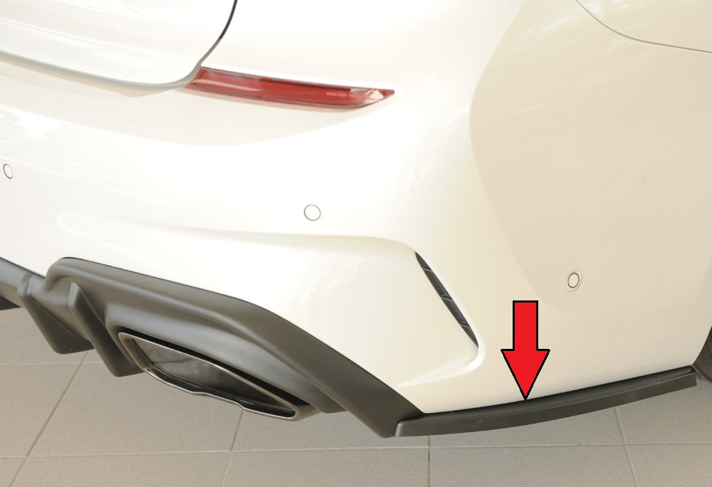 Rieger Heckschürzenansatz seitlich rechts für BMW 3er G20  (G3L) Lim.
