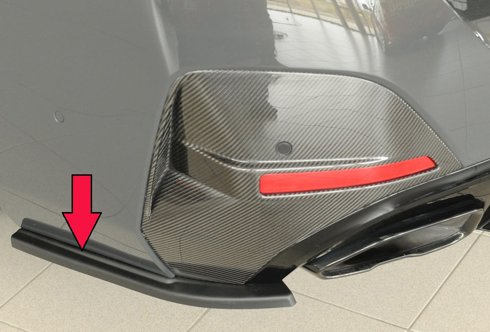 Rieger Heckschürzenansatz seitlich links für BMW 4er G26  (G4C) Gran Coupé (5-tür.)