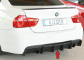 Rieger Heckeinsatz für BMW 3er E90 Lim.
