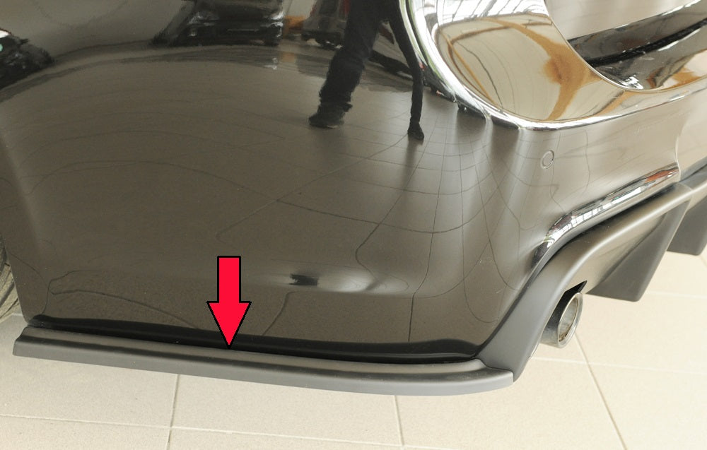 Rieger Heckschürzenansatz seitlich links für BMW 3er E90 Lim.