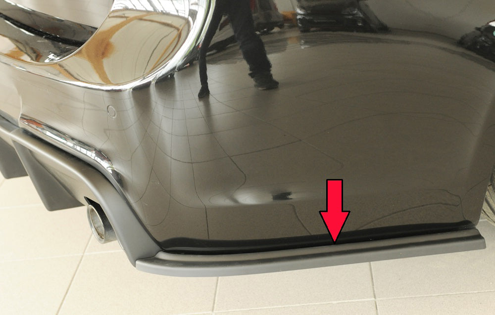 Rieger Heckschürzenansatz seitlich rechts für BMW 3er E90 Lim.