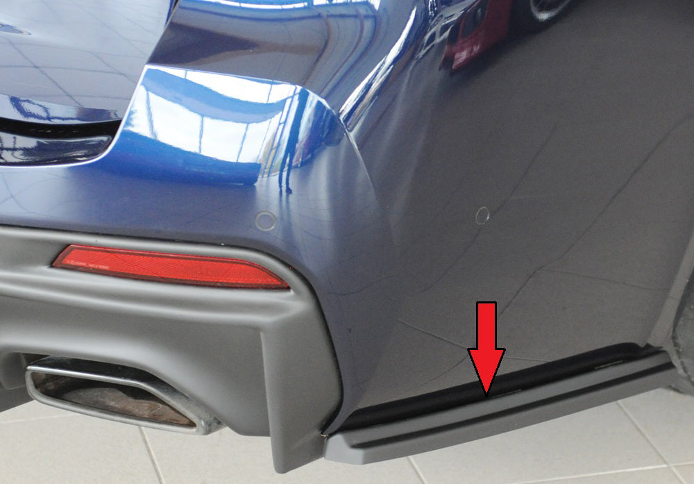 Rieger Heckschürzenansatz seitlich rechts für BMW 5er G30  (G5L) Lim.
