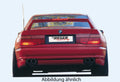 Rieger Heckflügel Breitbau II für BMW 850 E31 Coupé