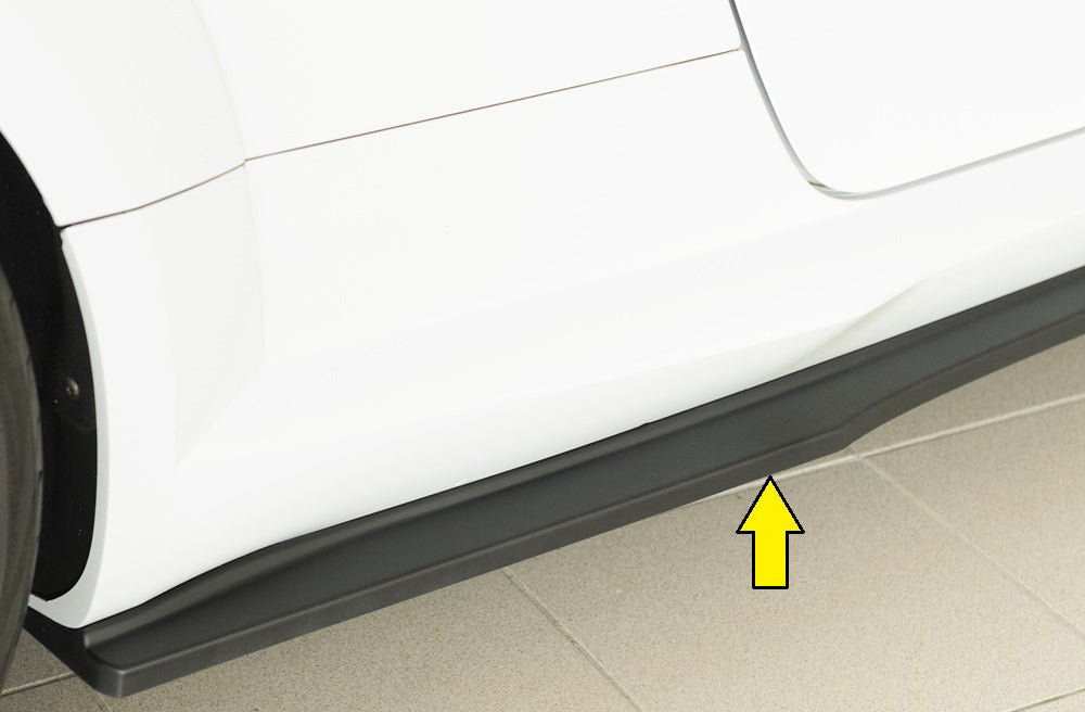Rieger Seitenschwelleransatz (ca. 19mm) für Audi TT (8J-FV/8S) Coupé