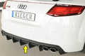 Rieger Heckeinsatz für Audi TT (8J-FV/8S) Coupé