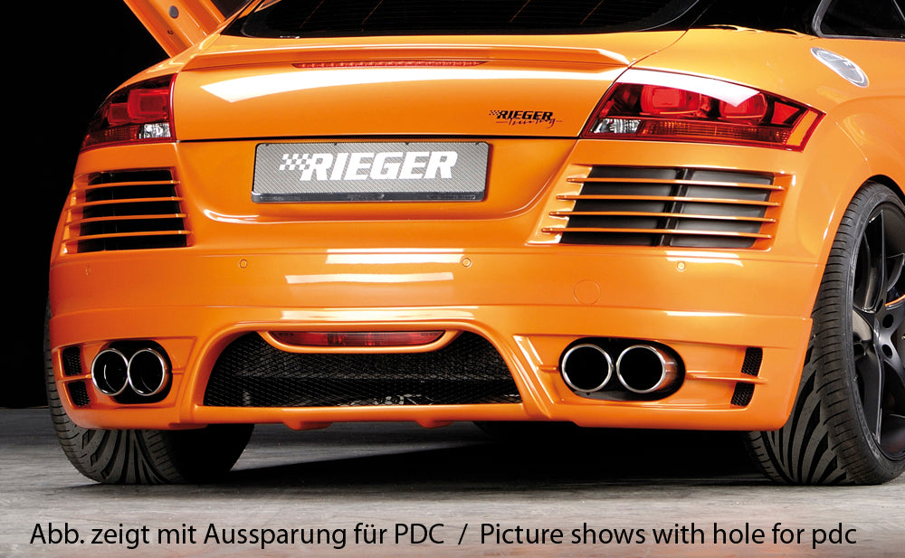 Rieger Heckschürze für Audi TT (8J) Coupé