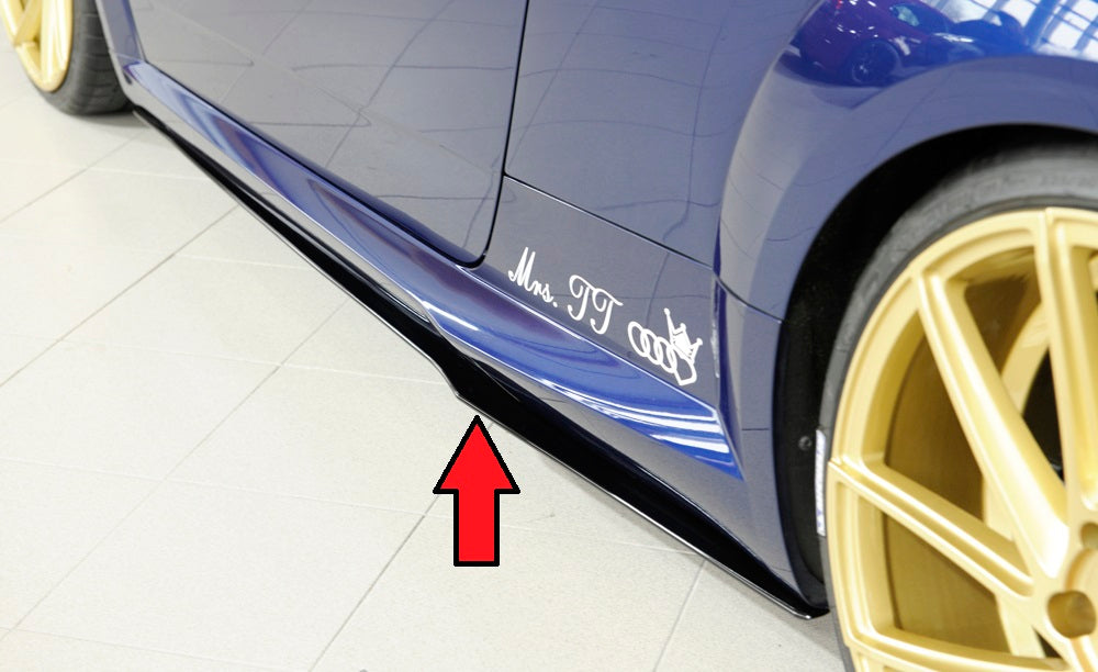 Rieger Seitenschwelleransatz für Audi TT (8J-FV/8S) Coupé
