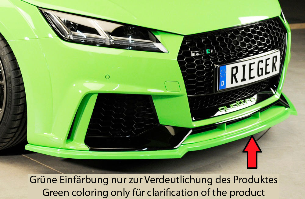 Rieger Spoilerschwert für Audi TT RS (8J/8J1-FV/8S) Coupé