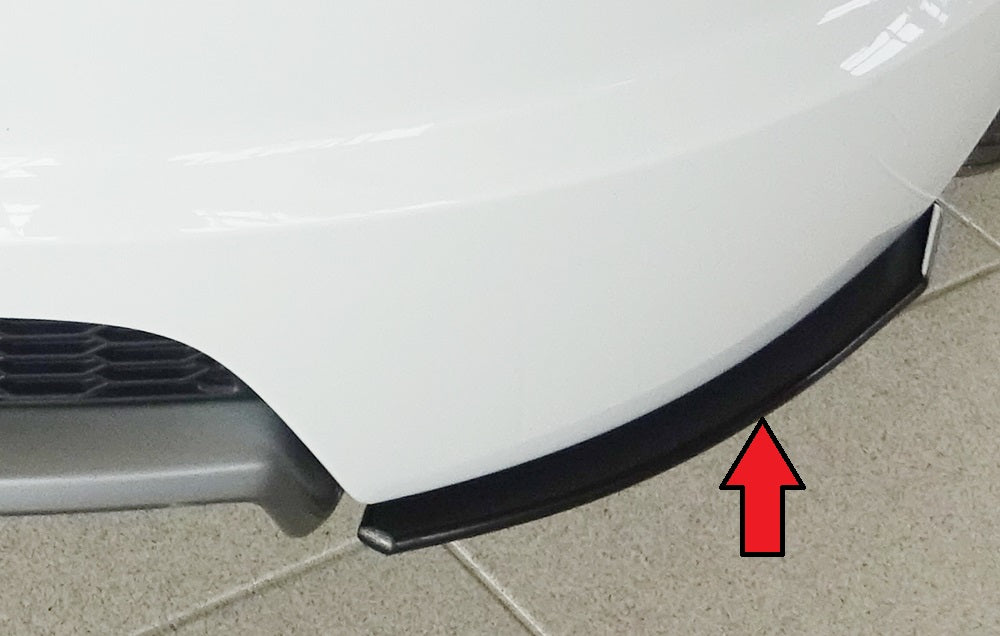 Rieger Heckschürzenansatz seitlich rechts für Audi TT (8J-FV/8S) Coupé