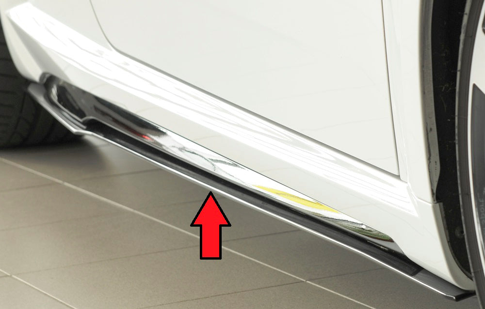 Rieger Seitenschwelleransatz (ca. 7mm) für Audi TT (8J-FV/8S) Coupé